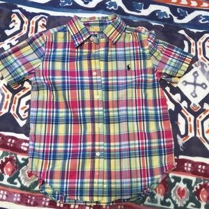 Ralph Lauren boys button up 4t